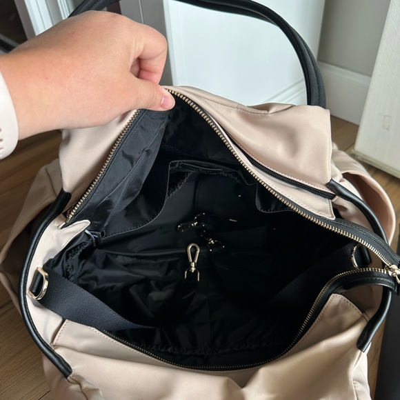 Kate Spade Cream Shoulder Bag with Black Accents - Picture 3 of 5